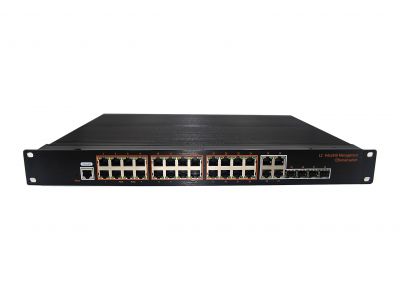 管理型 千兆4光復用24電SFP