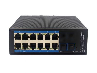 YH600-212BGS-SFP管理型工業交換機